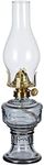 DNRVK Chamber Oil Lamp 13" Classic Glass Kerosene Lamp Home Decor Lighting Vintage Oil Lamps for Indoor Use Rustic Oil Lantern for Tabletop Decor and Emergency Lighting