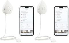 Moen 920-004 Flo Smart Water Leak Detector, 2-Pack, White