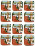 12 Pack Pine Tree Farms Log Jammer Peanut Suet 3 Plugs Per Pack (36 Plugs Total)