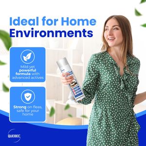 Quebec Flea Spray for Pets, 500ml – Fast-Acting Pest Control