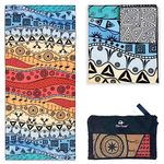 Elite Trend Microfiber Beach Towel Extra Large 78x35 (200cm x 90cm), Quick Dry Microfiber Towel, Sand Free Travel Towels Fast Drying Lightweight with Bag, Serviette De Plage Microfibre