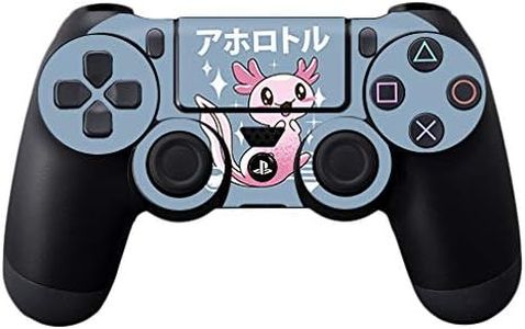 MightySkins Skin Compatible with Sony PS4 Controller - Axolotl Kawaii | Protective, Durable, and Unique Vinyl Decal wrap Cover | Easy to Apply, Remove, and Change Styles | Made in The USA