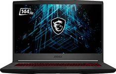 MSI GF65 Thin 10UE Gaming Laptop: 15.6" 144hz IPS-Level Screen, Intel 10th Gen i5-10500H, NVIDIA GeForce RTX3060, 512GB SSD, 8GB Memory, Black