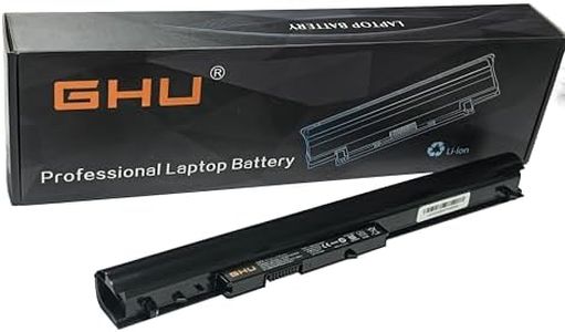 GHU New Battery 38 WH 14.8V 2600mAh Replacement Battery for OA04 OA03 740715-001 746641-001 746458-421 HSTNN-LB5Y HSTNN-LB5S HSTNN-PB5Y Li-ion 4cell 0a03 0a04 250 G3 250 G2 255 G3 15-g020dx