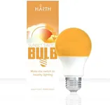 3 Modes LED Light Bulbs | 5 Watt E26 Day & Night Light Bulbs 60 Watt (Equivalent) | White Light for Day & Warm Light Bulbs No Blue Light for Night | Led Lights for Bedroom Lights, Room Lamp, Kids Room