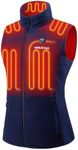 Venustas Women's Fleece Heated Vest with Battery, Lightweight Electric Heated Coat