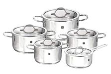 ZWILLING NEO 10 Piece COOKWARE Set, Silver, Regular (66330-005)