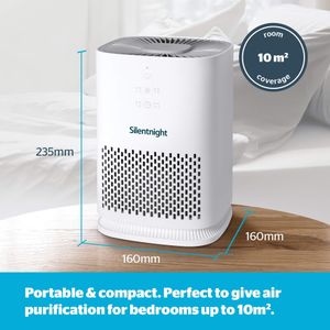 Silentnight Airmax 800 Air Purifier – HEPA Filter, Quiet Operation