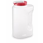 Rubbermaid Mixermate Leak-Resistant Pitcher, 1 Gallon, Clear, 2184830