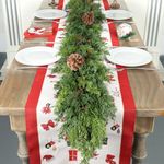 6 Ft Real Touch Christmas Garland I