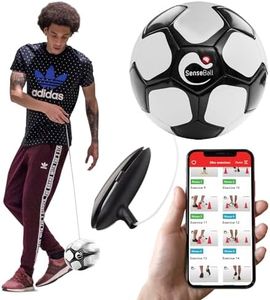 SenseBall Soccer Ball | Training Equipment for Kids | Improve Skills & Control with 50 Exercise Videos & Personal Soccer Coach App