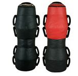 MAXX Grappling Dummy Black And Red With Handles, Mma Floor Punching Bag, Ground and Pound (Black)