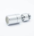 BLUMKRAFT 360d-shiny Metal Aerator, Chrome-Plated, M18.5 Thread, Compatible with IKEA Taps