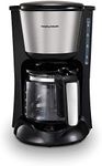 Morphy Richards 162772EE Filter coffee maker with timer and Gebürstet insulated jug - Glaskanne
