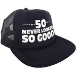 “50 Never Looked So Good” Hat – Happy 50th Birthday Party Supplies, Ideas and Decorations - Funny Birthday