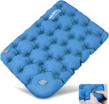 EULANT Inflatable Seat Cushion,Waterproof Air Cushion,Portable Sit Mat Pad for Camping Walking Hiking Travel Fishing Boating Flying Backpacking,or at Concerts Beach Lawn Floor Office