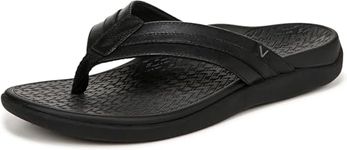 Vionic mens Tide II, Black, 8