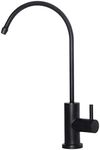 Trywell Kitchen Water Filter Faucet Reverse Osmosis Faucet,Lead-Free Drinking Water Faucet Fits Most Waterdrop Reverse Osmosis System in Non-Air Gap Stainless Steel RO Faucet (Black)