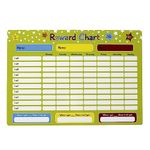 The Rosette Imprint Reward Chart Reusable And Magnetic For Kids, Children and Teenagers - Stars