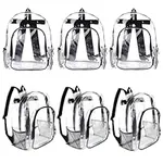 JOMPARO 24Pack Clear Backpack Heavy