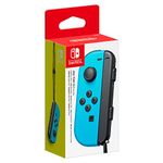 Joy-Con Left (Neon Blue) (Nintendo Switch)