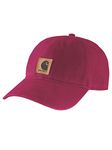 Carhartt Men's Canvas Cap, Beet Red, One Size