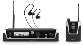 LD Systems U508 IEM HP - In-Ear Monitoring System with Earphones - 863-865 MHz + 823-832 MHz