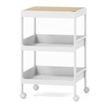 Storage Cart With Organizer Tops