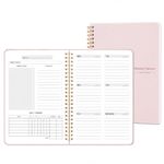 Undated Weekly Planner, 52 Week To Do List Organizer with Weekly Goals, Habit Tracker & Priority Planner, Spiral Bound Planner, 14.5x