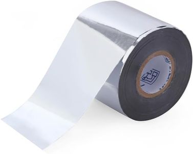wuta 400ft High Gloss Clear Hot Stamping Foil for Leathercraft Leather, PVC Plastic, PVC Film, Paper– Superior Adhesion
