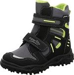 Superfit Husky Snow Boots, Schwarz Grün 2.5 Uk