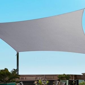 Instahut Waterproof Shade Sail Cloth Shadecloth Rectangle Sun Canopy 3x5m