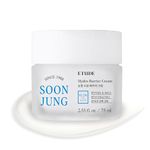 Etude House Soonjung Hydro Barrier Cream 75ml (New Version); Moisturizing and Soothing Cream; Non-Comedogenic, Hypoallergenic & Fragrance Free Moisturizer