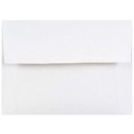 JAM PAPER 4Bar A1 Invitation Envelopes - 92.1 x 130.2 mm (3 5/8" x 5 1/8") - White - 50/Pack