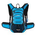 Miracol Hydration Backpack with 2L Water Bladder, Thermal Insulation Pack and Bladder Keeps Liquid Cool up to 4 Hours, Multiple Storage Compartment, Outdoor Gear for Skiing, Hiking and Cycling