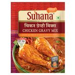 Suhana Chicken Gravy Mix 80gm Pouch | Spice Mix | Easy to Cook | Pack of 3