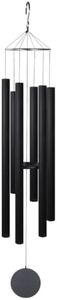 Afirst 66" Extra Large Wind Chimes, Deep Tone Wind Chimes Outdoor with 6 Metal Tubes, Memorial Wind Chime for Patio Balcony Garden Home Decor