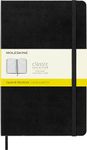 Moleskine Classic Notebook, Large, Squared, Black, Hard Cover (5 x 8.25) (Classic Notebooks)