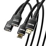 8K HDMI Extension Cable (2 Pack, 2F
