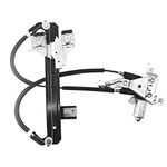 FFFauto 748-229 Rear Right Passengers Side Window Regulator motor compatible with 2000-2006 Cadillac Escalade,Chevrolet Tahoe,GMC Yukon Pickup Truck SUV,11A606 82196,Easy Install