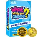 What Would You Choose? Do Kids Rather? | Kids & Family Card Quiz Game | Fun Questions for Children & Families | Board Games For 5+ Year Olds to Adult