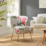 HULALA HOME Accent Chair with Golde
