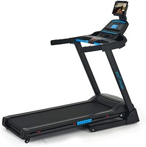 JTX Sprint 3 Folding Treadmill, Electric, 16kph, Auto-Incline, 40 Workout Programs, 120kg User Capacity, 2 Year In-Home Warranty