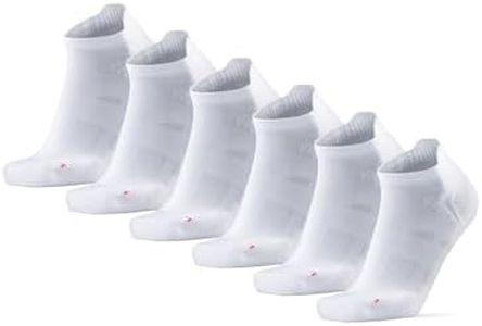 DANISH ENDURANCE 3 Pack Low-Cut Ankle Sports Socks, Anti-Blister, Trainer Socks for Men & Women