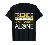 Cowboy Friendship Western Texas Line Dance T-Shirt