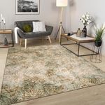 Kaleen India Elegant Weave Persian Style Rugs for Bedroom/Living Area/Home Skid - Resistant Backing Washable (Color and Size Ft.)