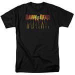 A&E Designs Dawn of The Dead T-Shirt Walking Dead Black Tee, 3XL