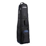 LONGCHAO LONGCHAO Golf Travel Cover- Foldable Golf Bag Portable Golf Travel Bag with Wheel Lightweight Oxford Cloth (Bule)