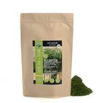 Dried Organic Dill Tips (125g, 4.4oz), Rubbed Organic Dill Tips, Dill Tips from Controlled Organic Cultivation, Dill Tips Laboratory-Tested, 100% Pure and Natural