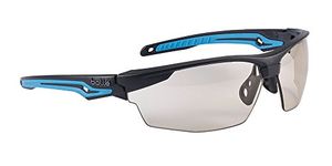 bollé Safety 40305, Tryon Safety Glasses Platinum®, Black/Blue Frame, CSP Lenses